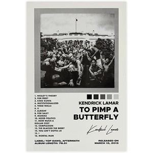 PosterGifts185 | Art | Kendrick Posters To Pimp A Butterfly Album Cover